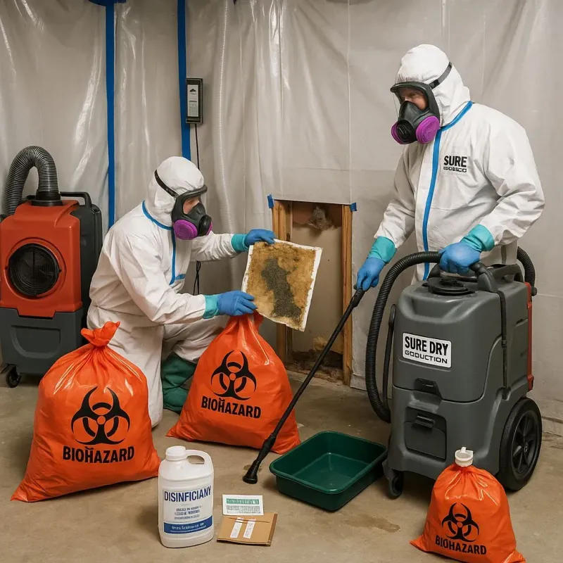 Contaminated Water Handling Protocols process in Daniels, WV